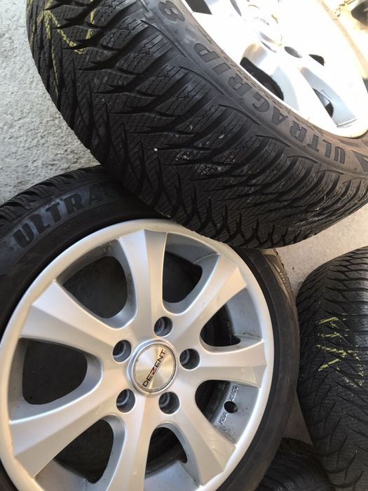 Jante aliaj bmw 5x120 r16 et37 6,5j 195 55 r16 iarna