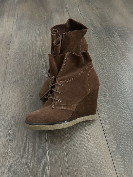 Ghete dama cu platforma 38