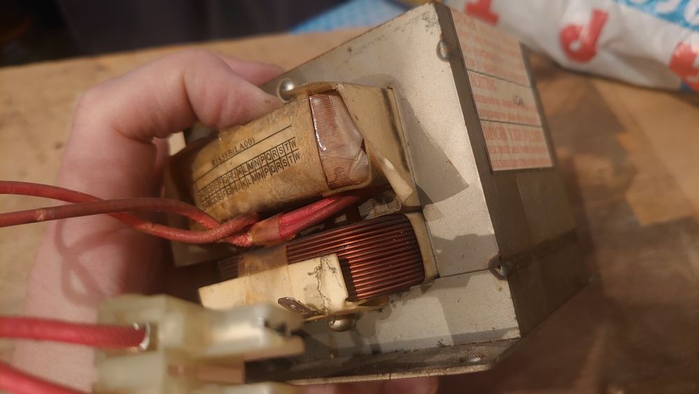 Трансформатор для микроволновки