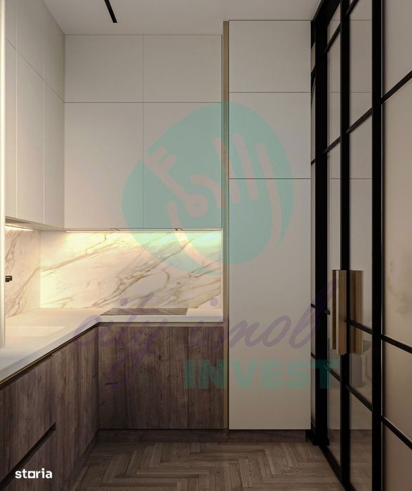 Apartament spectaculos cu 3 camere și dressing walk-in | Design premiu