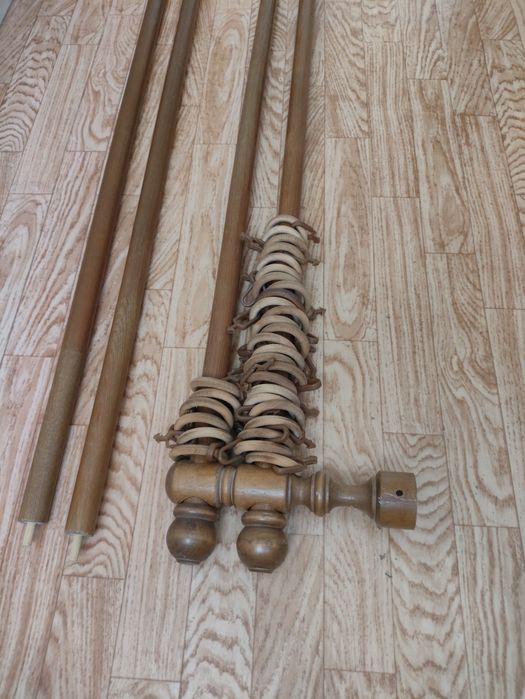 Продам деревянные гардины 4 метра