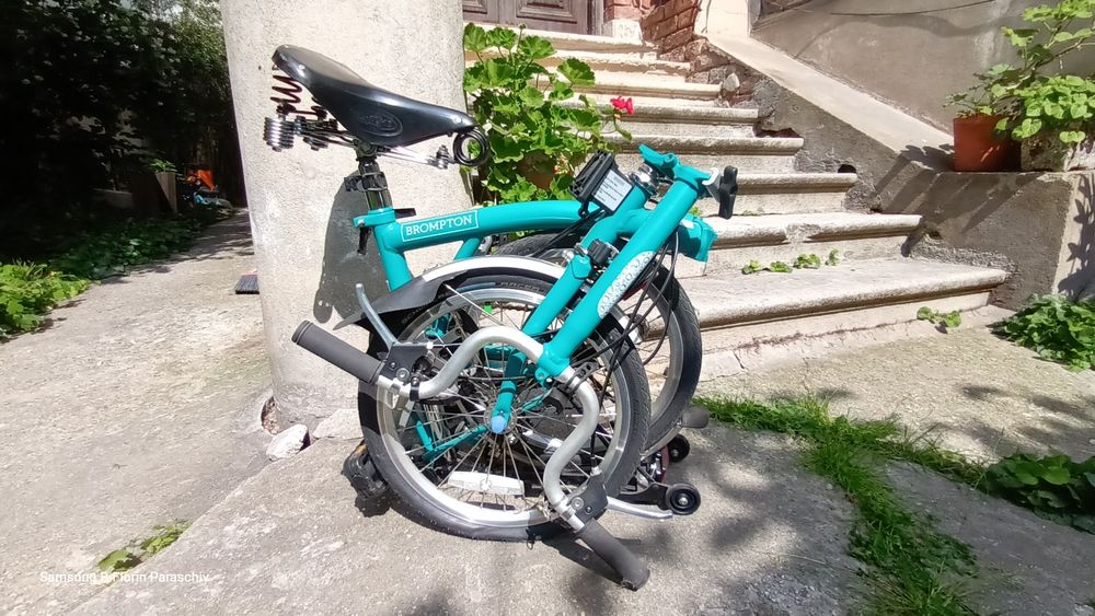 Brompton cu accesorii