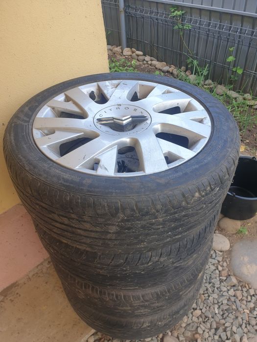 Cauciucuri cu jante aluminiu 205 50 R17 citroen