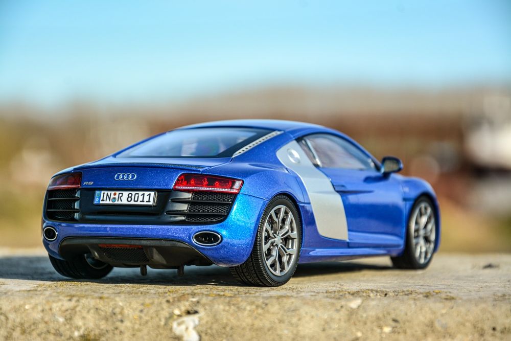 Macheta auto 1/18 Kyosho , Audi R8 . Nu autoart