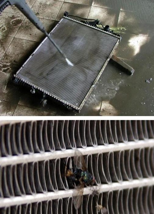 Радиатор тазалау жуу жөндеу