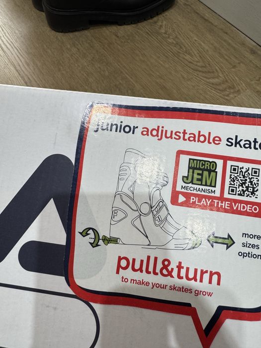 Коньки FILA 32-25p.