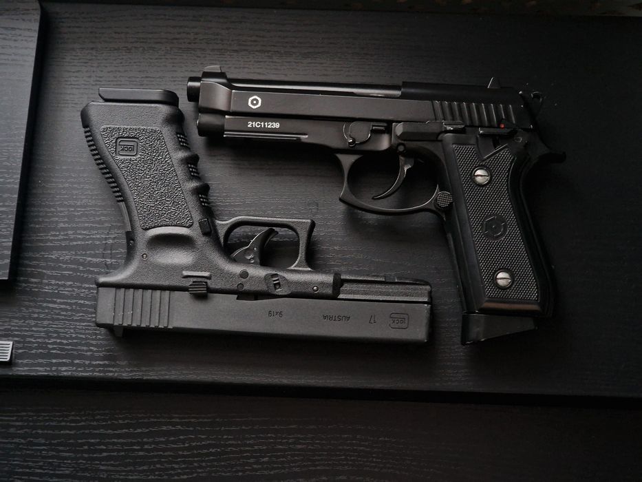 Pistoale airsoft Glock 17 Blowback / Taurus PT99 Blowback