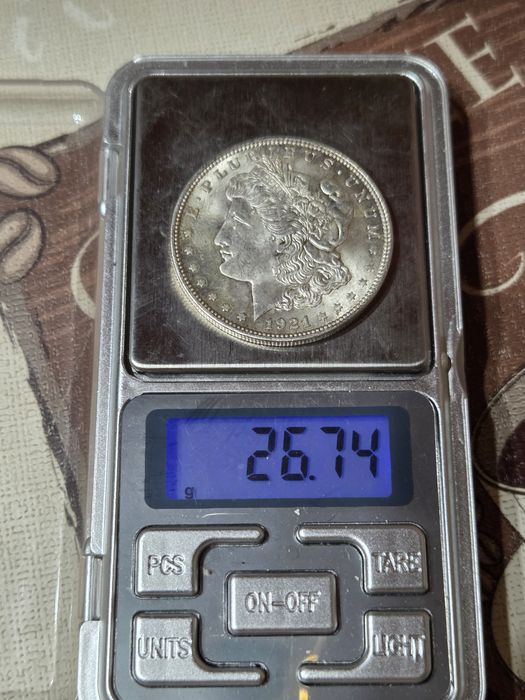 Монета 1 долар 1921 година