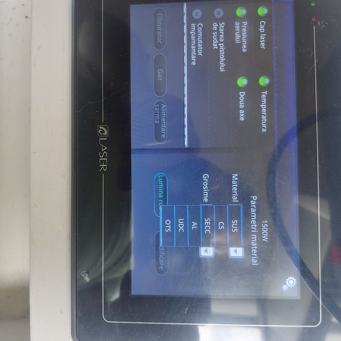 Sudura si sablare cu laser