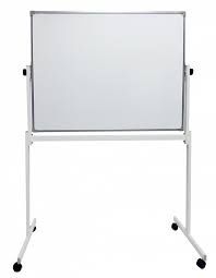 Маркерно меловая доска со стойкой 90*120