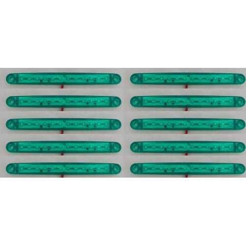 1бр. лед LED габарити светлини с 12 диода 12-24V за камион , 5 цвята