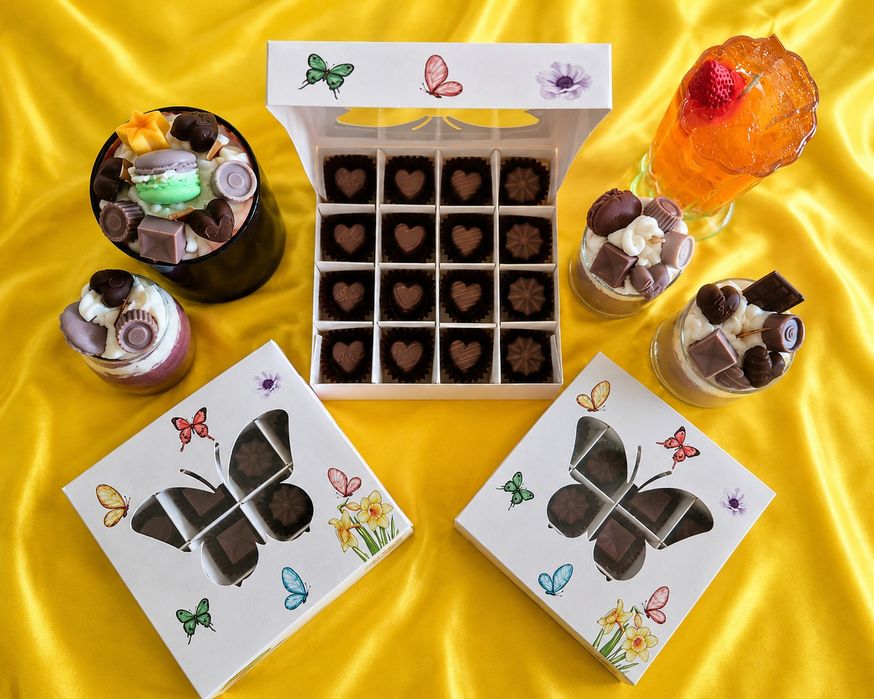 Wax Melts handmade cutie praline personalizabilă