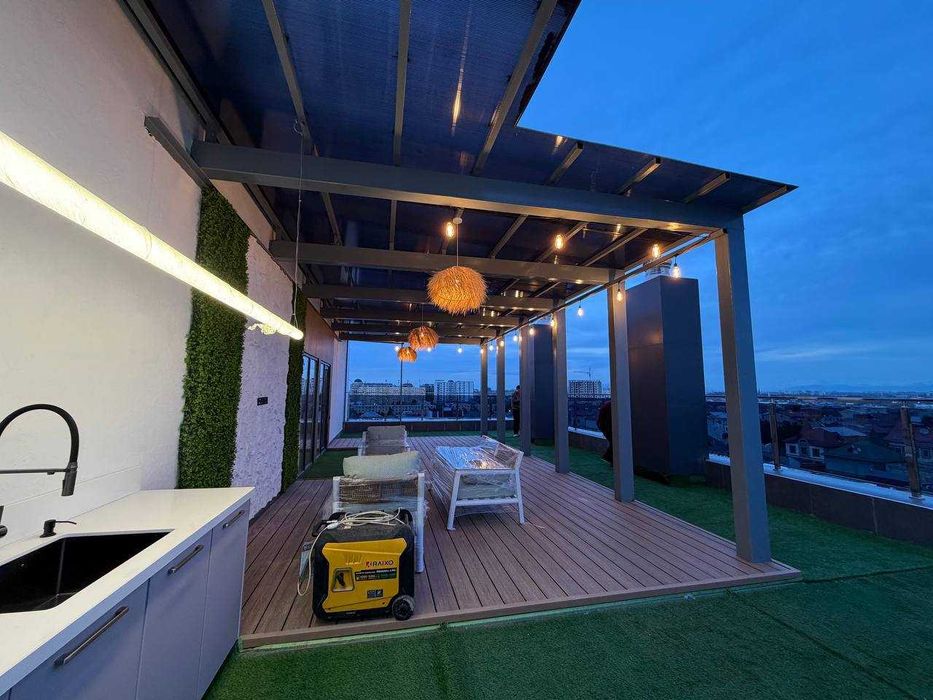 Пентхаус с прекрасным видом в Горы ЖК BODOMZOR DREAM HOUSE + Терасса