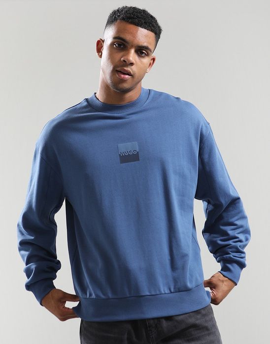 Hugo Boss Dusplited Sweatshirt оригинално горнище L Бос памучен суичър горно горница