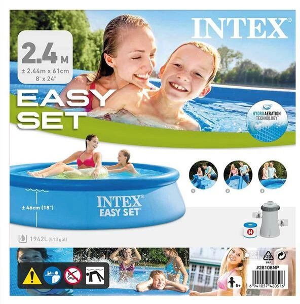 Низкий цен!  Надувной бассейн INTEX Easy Set Pool,  Arzon narxda basse