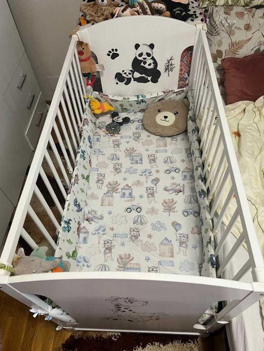 Patut bebe, 120x60 cm, E-Kids, Garantie, nu trimit prin curier