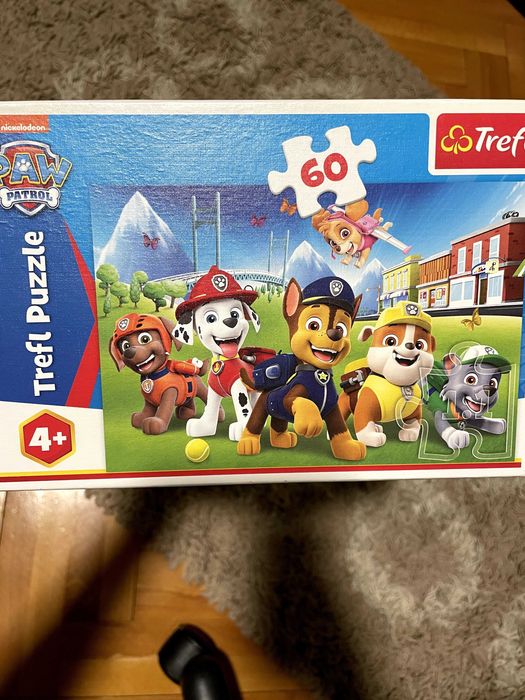 Puzzle Djeco Robotul Bob + bonus puzzle Patrula Catelusilor