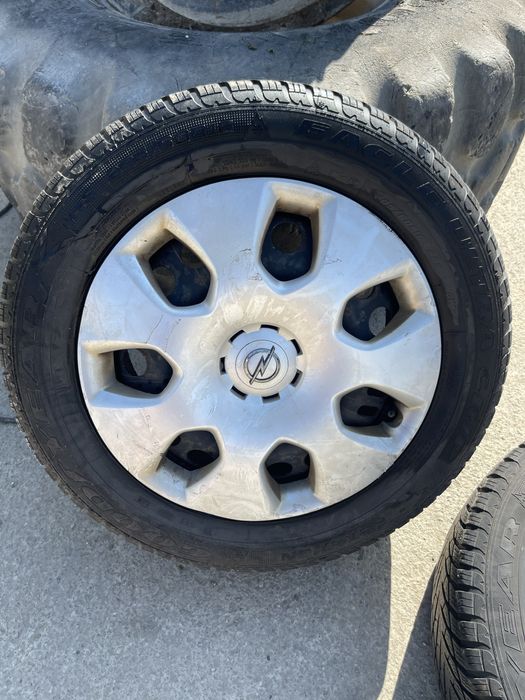 Set jante tabla Opel  cu anvelope de iarna 205 60 R16