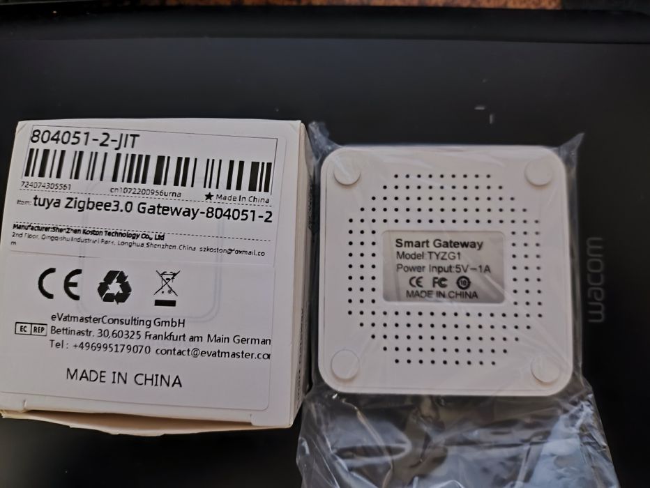 Zigbee, WiFi, Bluetooth gateway