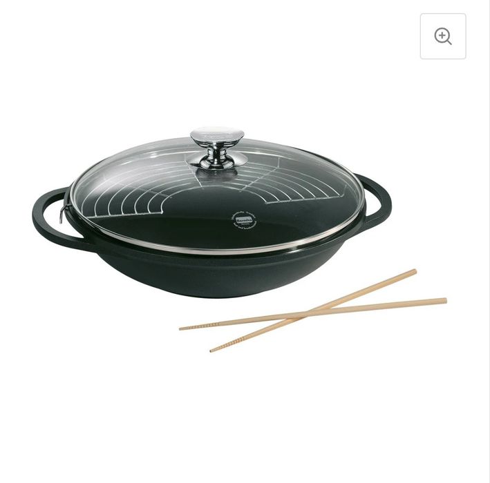 Tigaie Wok Berndes 32 cm cu capac – nouă / sigilată