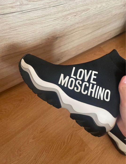 Обувки чорап Moschino