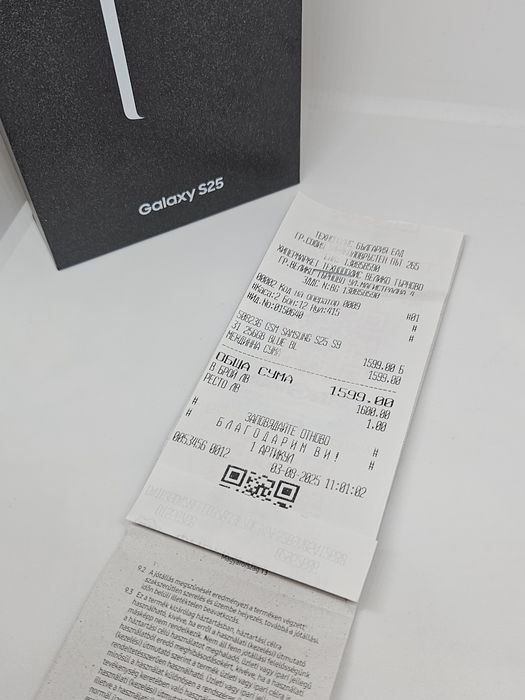ГАРАНЦИЯ Samsung Galaxy S25 5G 256Gb/12Ram Blueblack Технополис