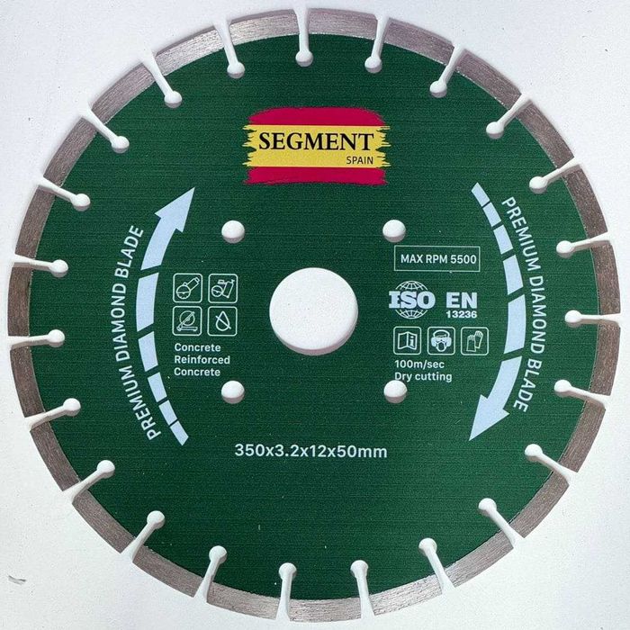 Алмазные диски SEGMENT от 250мм до 1000мм