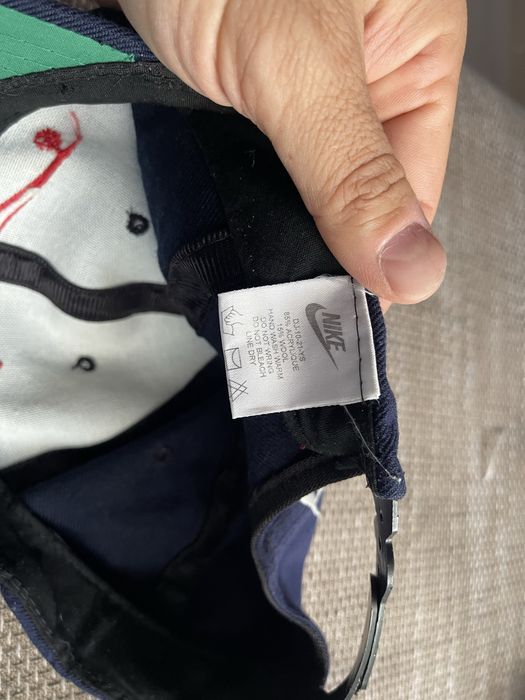 Ретро Шапка Nike Vintage Cap Hat 1990 Swoosh Logo Jordan Tennis Court