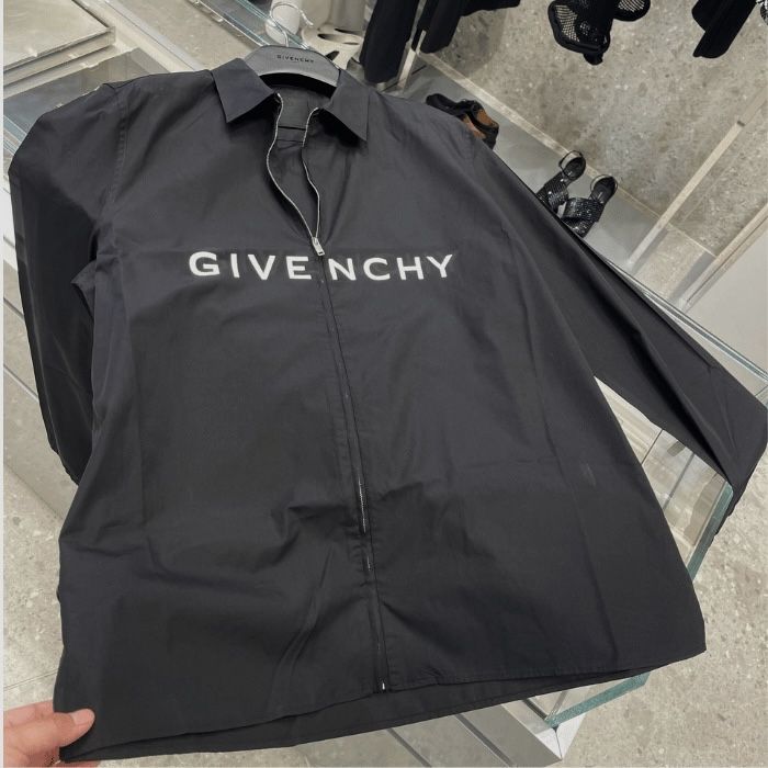 Givenchy риза с цип
