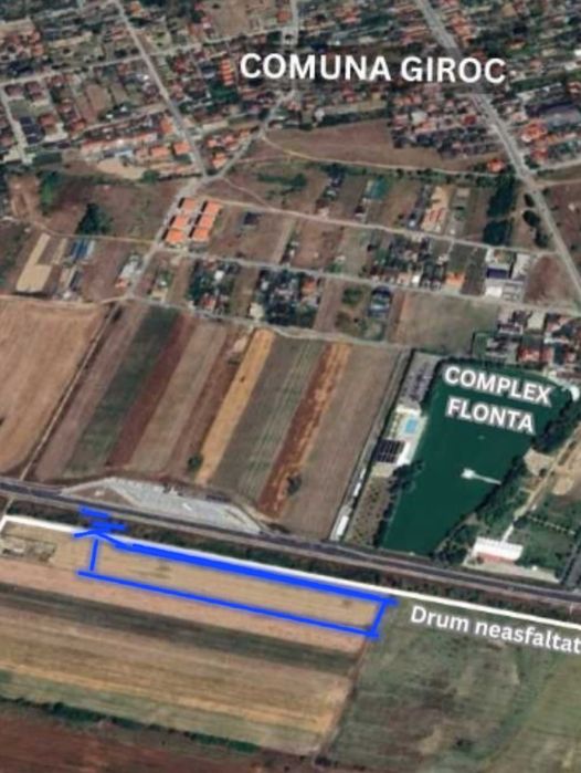 Teren  Giroc  industrial
