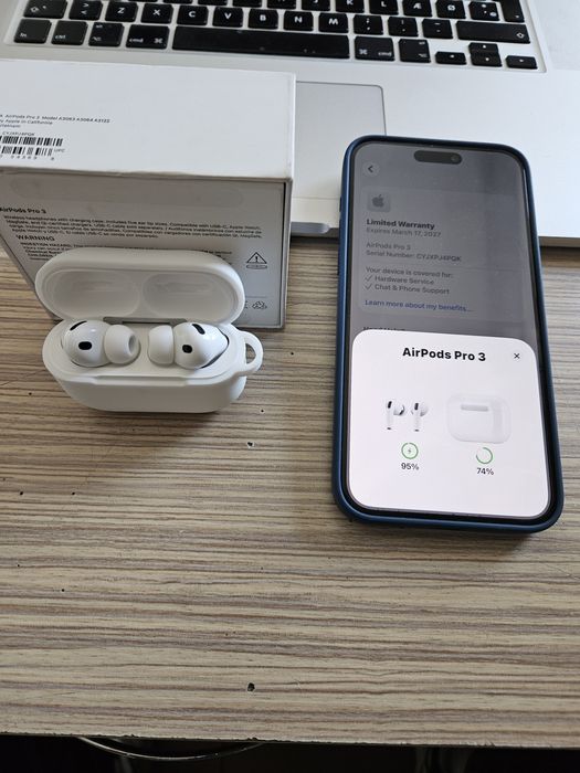 Casti AirPods Pro 3 / Noi / Garantie Apple 1An