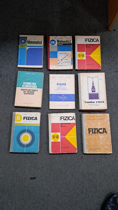 Manuale scolare vechi