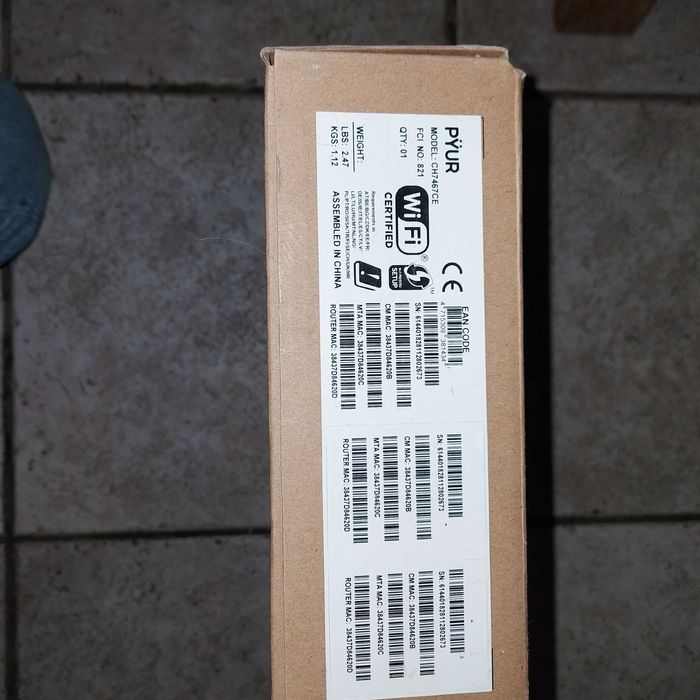 Продавам нов рутер Wlan Kabelbox Pyur