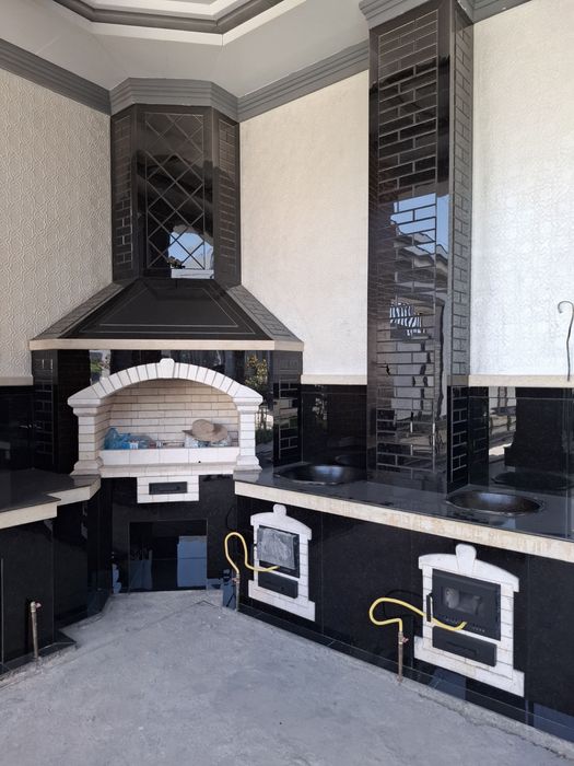 Строим летние кухни,очаги под ключ. Облицовка