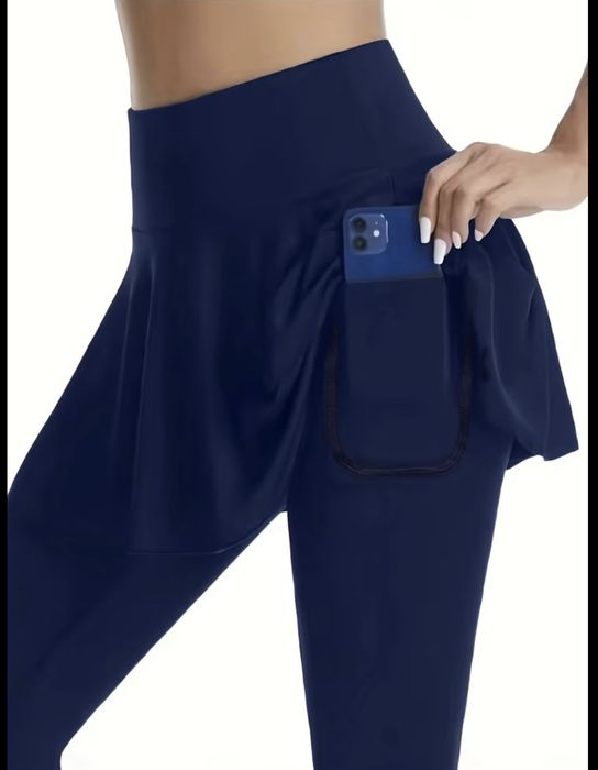 Лосины леггинсы с юбкой, M/L