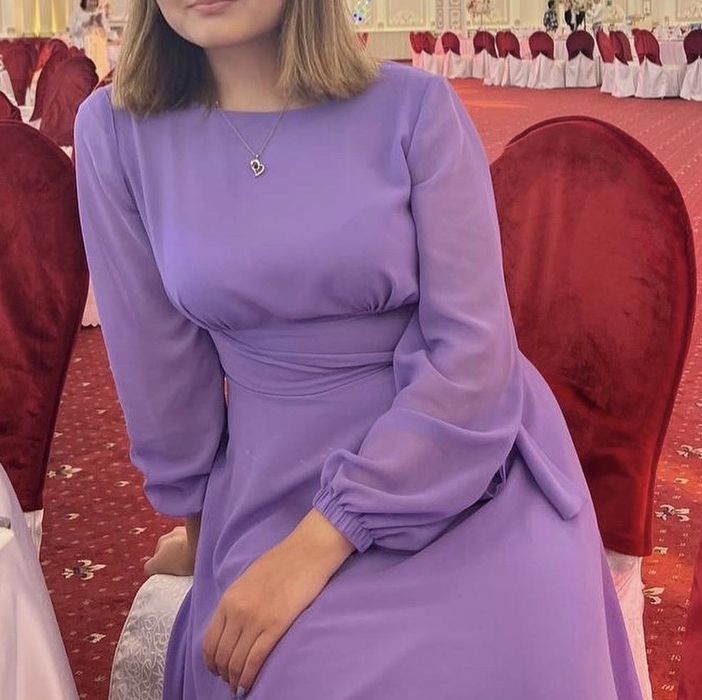 Шифоновое платье