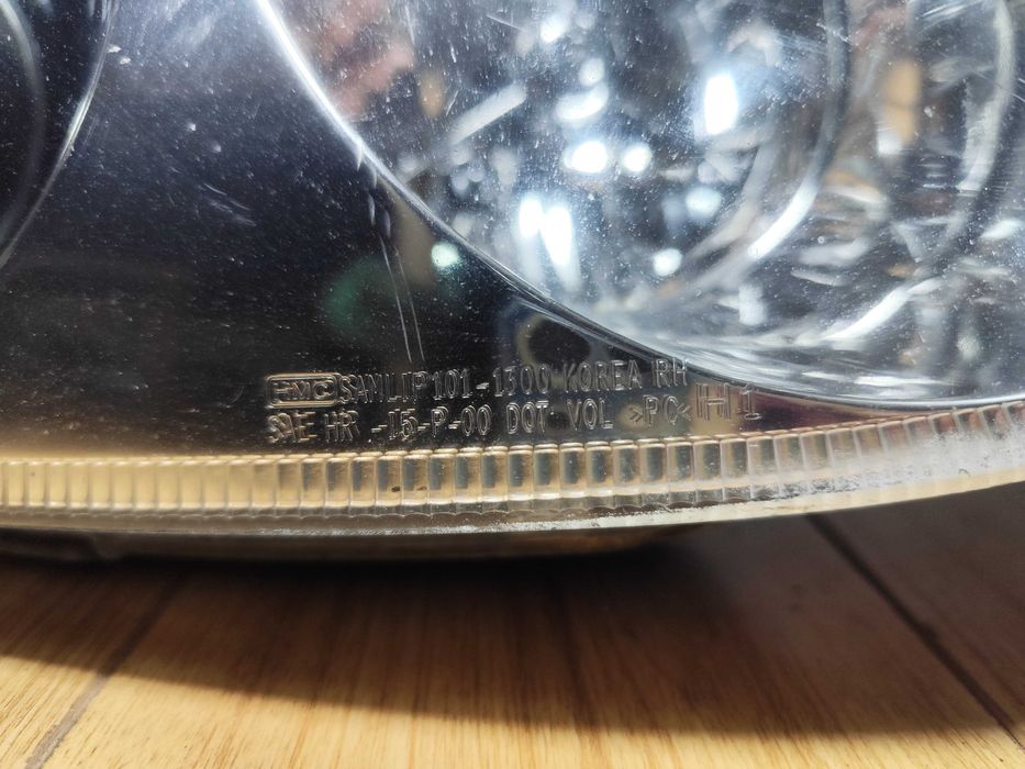 Фары 2шт Оригинал Hyundai Sonata EF Рестайлинг 01-13г Хендай Соната ЕФ