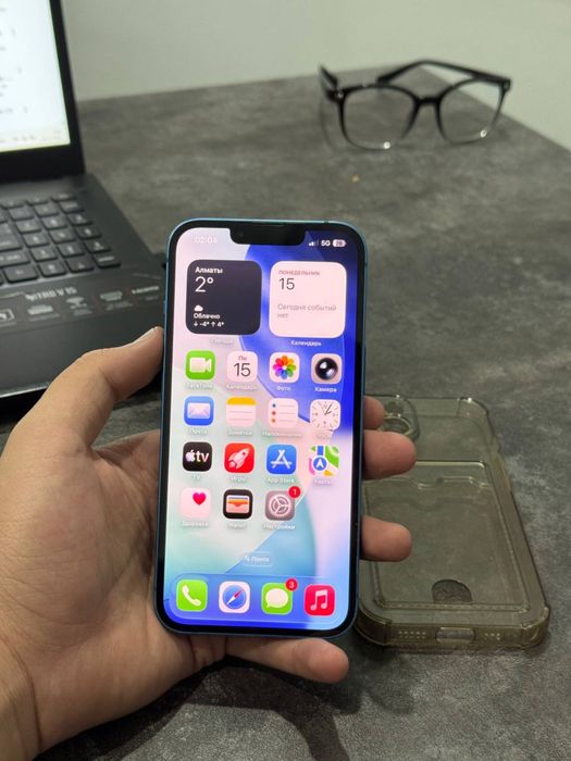 iPhone 13 (128 гб 77%) / Айфон 13 128 GB 77% / Алматы Iphone 13