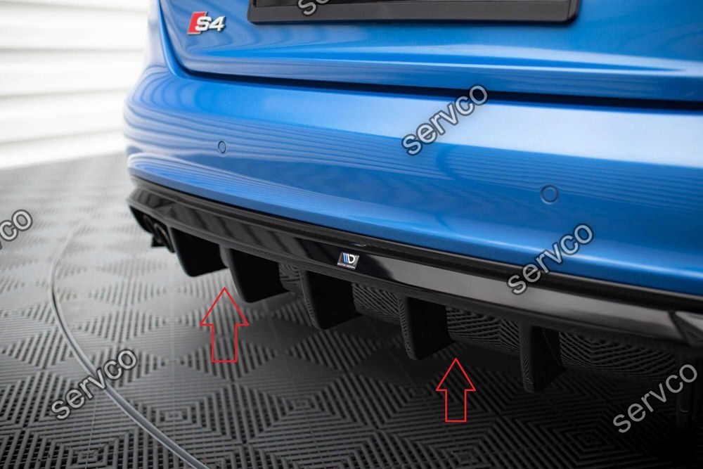 Pachet Body kit tuning Audi A4 S4 B8 Sline 2008-2012 v8 Maxton Design