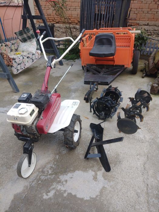 Motocultor cumpărat de nou
