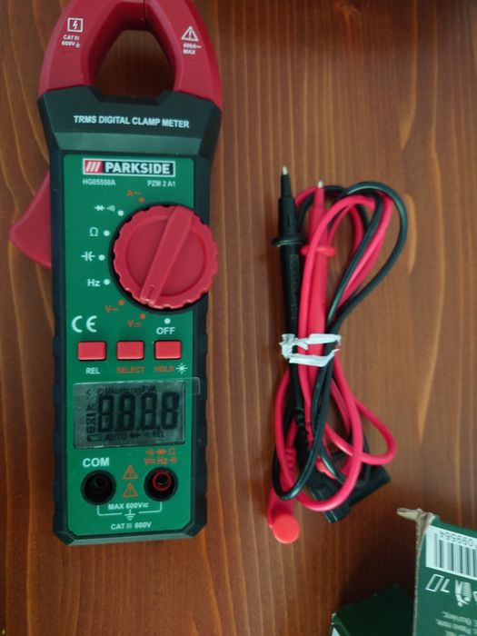 Мултимери: амперклещи и писалка Parkside