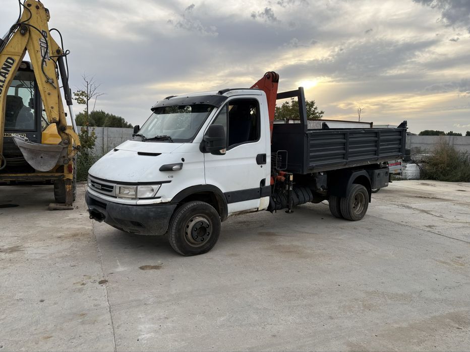 Iveco 65c15 cu macara fara acte
