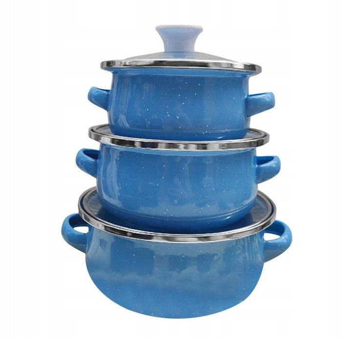 Комплект от 3 тенджери - 16см, 18см, 20см