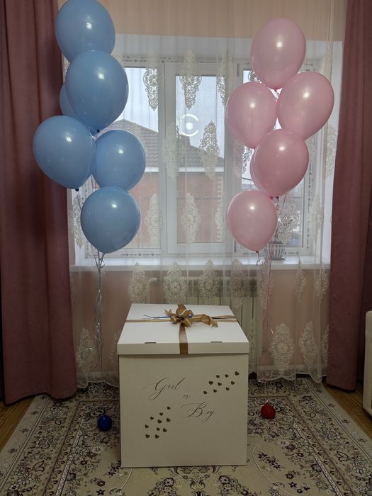 коробка для гендер пати