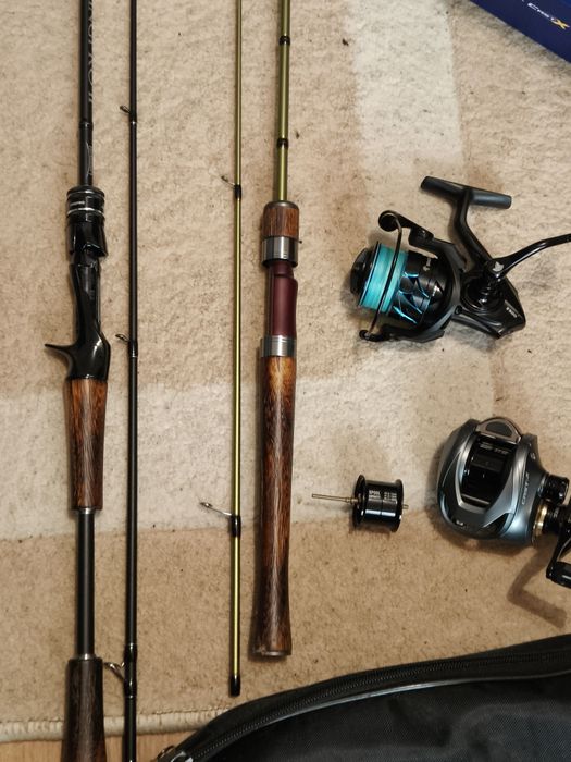 Lansete Mulinete Spinning Baitcasting Pescuit