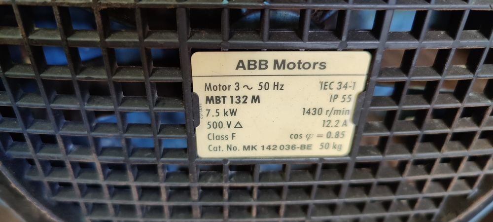 Motor electric trifazat cu flansa, 7.5kW, 500V, 1500rpm