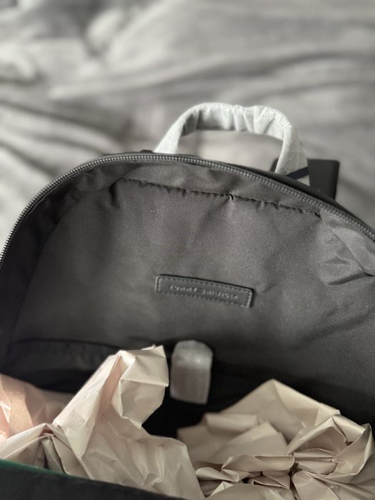 Tommy Hilfiger Monogram backpack ghiozdan oras unisex piele ecol negru