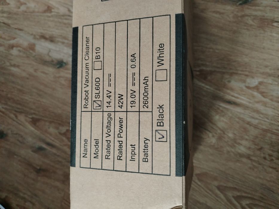 Aspirator robot Lubluelu SL60D, navigare LiDAR, mopare, negru, 2600mAh