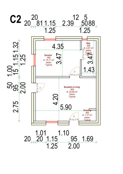 Casa noua la cheie | Cartier Berzelor Prejmer | de la 1500 euro/mp