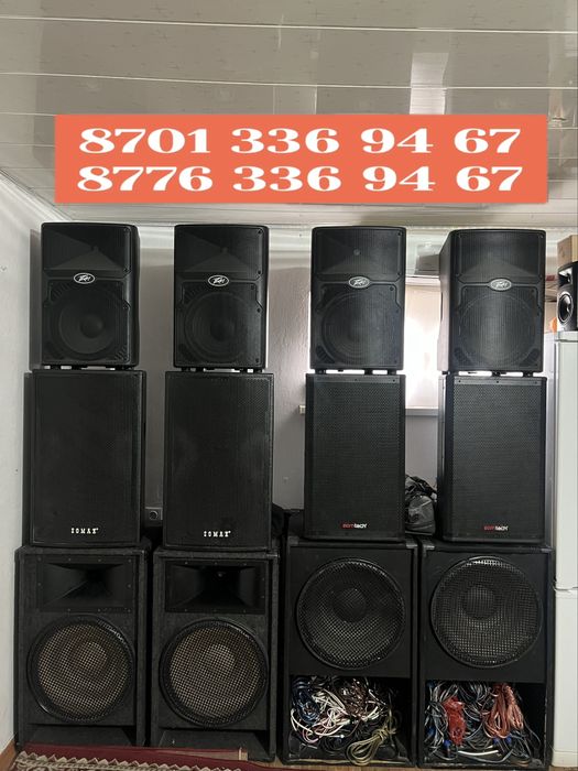 DYNACORD JBL EON Electro Voice QSC samtech RCF DAS HK Yamaha караоке